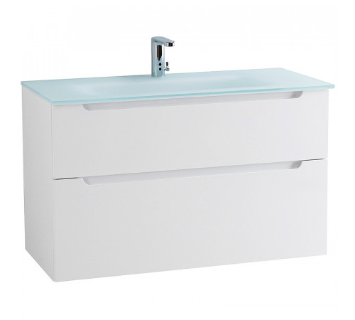 Тумба под раковину BelBagno Etna-H60 80 ETNA-H60-800-2C-SO-BL-P подвесная Bianco Lucido