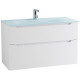 Тумба под раковину BelBagno Etna-H60 80 ETNA-H60-800-2C-SO-BL-P подвесная Bianco Lucido