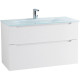 Тумба под раковину BelBagno Etna-H60 80 ETNA-H60-800-2C-SO-BL-P подвесная Bianco Lucido