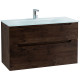 Тумба под раковину BelBagno Etna-H60 90 ETNA-H60-900-2C-SO-RW-P подвесная Rovere Moro