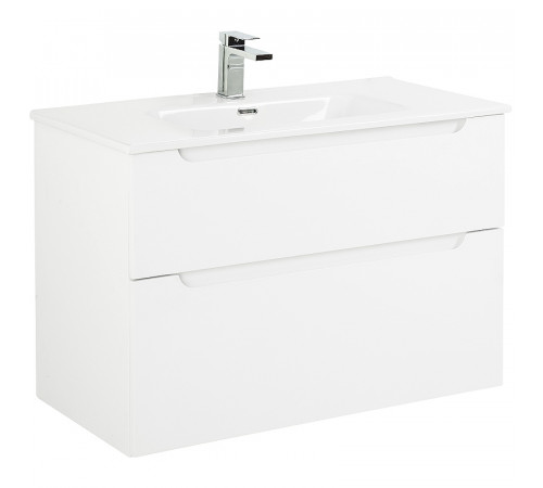 Тумба под раковину BelBagno Etna-H60 80 ETNA-H60-800-2C-SO-BL-P подвесная Bianco Lucido