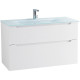 Тумба под раковину BelBagno Etna-H60 90 ETNA-H60-900-2C-SO-BL-P подвесная Bianco Lucido