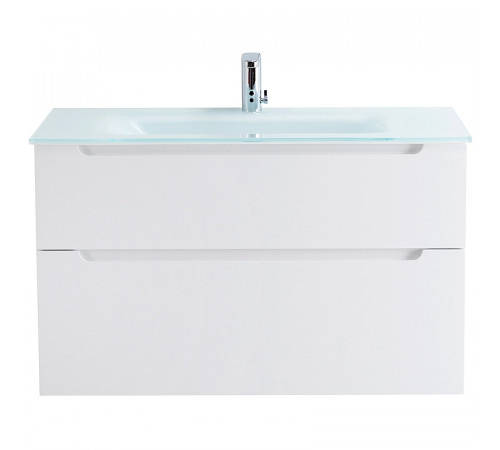 Тумба под раковину BelBagno Etna-H60 90 ETNA-H60-900-2C-SO-BL-P подвесная Bianco Lucido