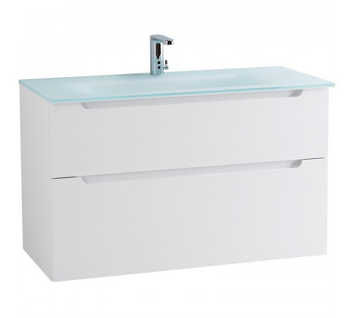 Тумба под раковину BelBagno Etna-H60 90 ETNA-H60-900-2C-SO-BL-P подвесная Bianco Lucido