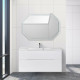 Тумба под раковину BelBagno Marino-H60 110 MARINO-H60-1100-2C-SO-BL-P подвесная Bianco Lucido