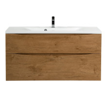 Тумба под раковину BelBagno Marino-H60 110 MARINO-H60-1100-2C-SO-RN-P подвесная Rovere Nature