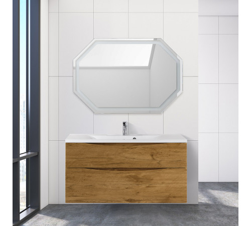 Тумба под раковину BelBagno Marino-H60 110 MARINO-H60-1100-2C-SO-RN-P подвесная Rovere Nature