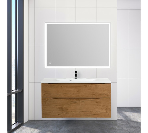 Тумба под раковину BelBagno Marino-H60 110 MARINO-H60-1100-2C-SO-RN-P подвесная Rovere Nature