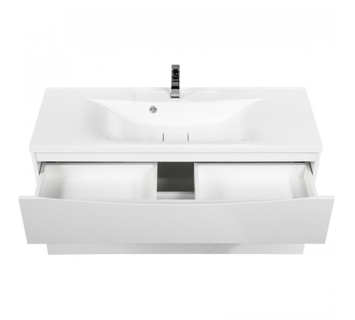 Тумба под раковину BelBagno Marino-H60 110 MARINO-H60-1100-2C-SO-BL-P подвесная Bianco Lucido