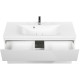 Тумба под раковину BelBagno Marino-H60 110 MARINO-H60-1100-2C-SO-BL-P подвесная Bianco Lucido