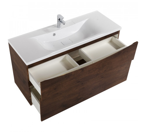 Тумба под раковину BelBagno Marino-H60 110 MARINO-H60-1100-2C-SO-RW-P подвесная Rovere Moro