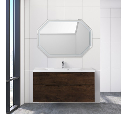 Тумба под раковину BelBagno Marino-H60 110 MARINO-H60-1100-2C-SO-RW-P подвесная Rovere Moro