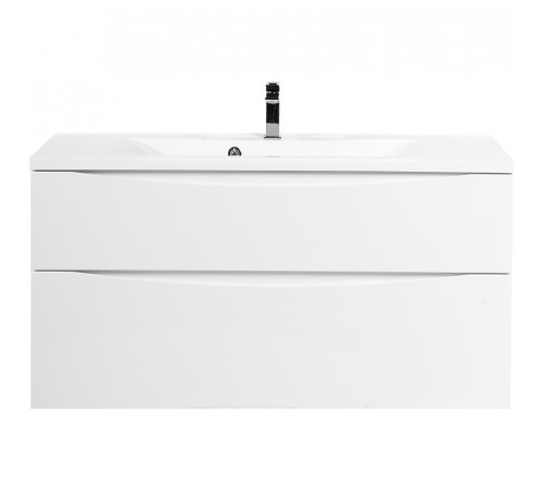 Тумба под раковину BelBagno Marino-H60 110 MARINO-H60-1100-2C-SO-BL-P подвесная Bianco Lucido