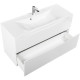 Тумба под раковину BelBagno Marino-H60 110 MARINO-H60-1100-2C-SO-BL-P подвесная Bianco Lucido