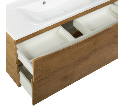 Тумба под раковину BelBagno Marino-H60 110 MARINO-H60-1100-2C-SO-RN-P подвесная Rovere Nature