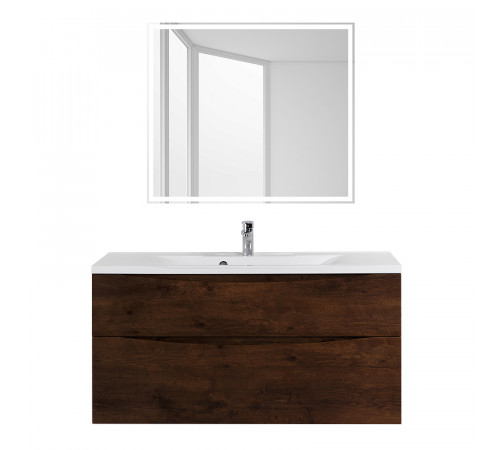 Тумба под раковину BelBagno Marino-H60 110 MARINO-H60-1100-2C-SO-RW-P подвесная Rovere Moro