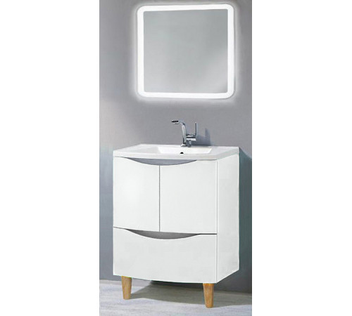 Тумба под раковину BelBagno Alda 80 BB800SHVC/BL Bianco Lucido