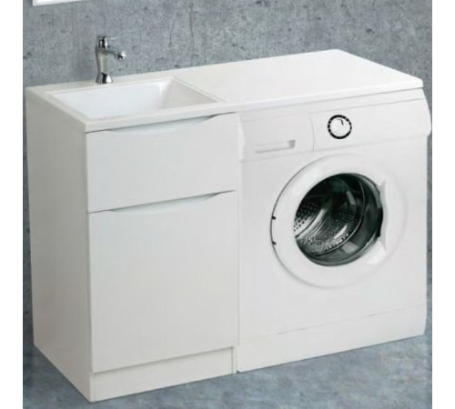 Тумба под раковину BelBagno Lavanderia 120 LAVANDERIA-580/1200-2C-PIA-BL Bianco Lucido