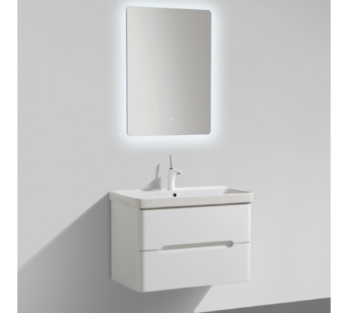 Тумба под раковину BelBagno Luxury Soft 80 LUXURY/SOFT-800-2C-SO-BF подвесная Bianco frassinato