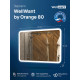 Зеркало WellWant by Orange 80 WWZAWB38060W с подсветкой с сенсорным выключателем