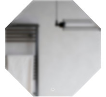 Зеркало Corozo Каре 70 V SD-00000962 с подсветкой с сенсорным выключателем