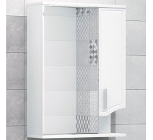 Зеркало со шкафом Corozo Креста 55 SD-00000292 Белое