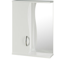 Зеркало со шкафом Mixline Муссон 50 L 528388 Белый