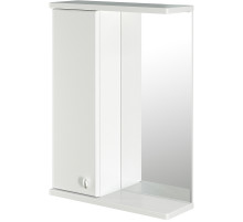 Зеркало со шкафом Mixline Норд 55 L 528387 Белый