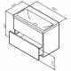 Тумба под раковину AM.PM Gem 75 M90FHX07522GM подвесная Графит матовый
