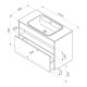Тумба под раковину AM.PM Func 100 M8FFUX1001OF подвесная Дуб крафт