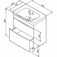Тумба под раковину AM.PM Like 65 M80FSX0652WG Белая
