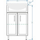 Тумба под раковину Stella Polar Концепт 50 SP-00000039 Белая