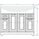 Тумба под раковину Stella Polar Кармела 100 SP-00000176 Ольха белая