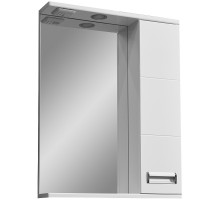 Зеркало со шкафом Stella Polar Фиора 55 SP-00000209 Белое