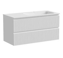 Тумба под раковину Sancos Snob R 100 R SNR100RW подвесная Bianco