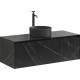 Тумба под раковину Sancos Stone 120 ST120NM подвесная Nero Marquina