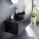 Тумба под раковину Sancos Stone 120 ST120NM подвесная Nero Marquina