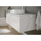 Тумба под раковину Sancos Stone 120 ST120SV подвесная Statuario White