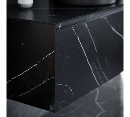 Тумба под раковину Sancos Stone 120 ST120NM подвесная Nero Marquina