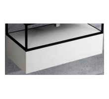 Тумба Cezares Cadro 80 CADRO-80-1C-SO-BG-BLUM подвесная Белый глянец