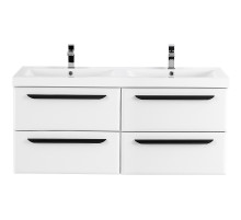 Тумба под раковину Cezares Eco 120 ECO-1200-4C-SO-2-BL подвесная Bianco Lucido