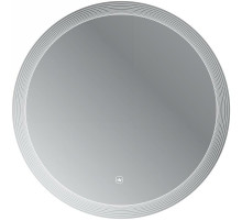 Зеркало Cezares Eco 80 CZR-SPC-ECO-800-LED-TCH с подсветкой с лазерной гравировкой и сенсорным выключателем