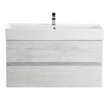Тумба под раковину Cezares Molveno 46 80 MOLVENO 46-80-2C-SO-LB подвесная Legno Bianco