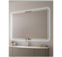 Зеркало Cezares 90 со встроенной LED подстветкой и сенсорным выключателем Touch System с встроенной подстветкой