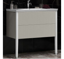 Тумба под раковину Opadiris Рубинно 90 00-00005342 Серая матовая