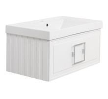 Тумба под раковину La Fenice Cubo 80 FNC-01-CUB-B-80 подвесная Белая матовая