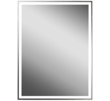 Зеркальный шкаф Континент Mirror Box black Led 60 МВК053 с подсветкой Черный