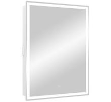 Зеркальный шкаф Континент Allure LED 60 R МВК005 с подсветкой Белый