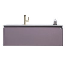Тумба с раковиной Orans BC-4060-1200L 120 40601200L подвесная Лиловая матовая