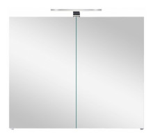 Зеркальный шкаф Orans BC-4023W 80 4023800w с подсветкой Белый глянец